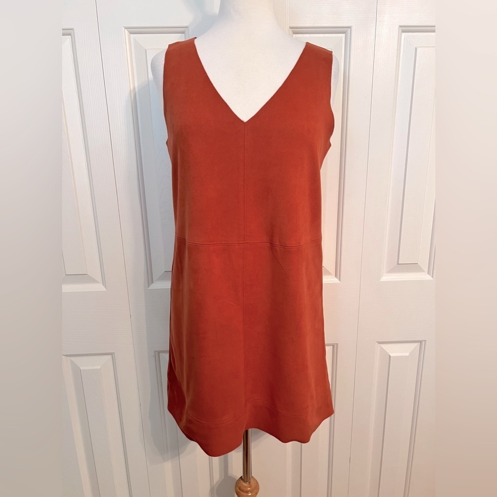 Naked Zebra Faux Suede Dress EUC Size Small